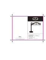 Preview for 1 page of Garden Oasis 10 ft SQUARE COMMERCIAL OFFSET UMBRELLA Owner'S Manual