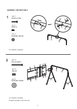 Предварительный просмотр 4 страницы Garden Oasis ADDISON SWING SC-160-2NGS Owner'S Manual