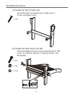 Предварительный просмотр 5 страницы Garden Oasis Adirondack Chair Use And Care Manual