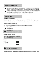 Preview for 4 page of Garden Oasis D71 M20350 Use And Care Manual