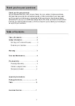 Preview for 10 page of Garden Oasis D71 M20350 Use And Care Manual