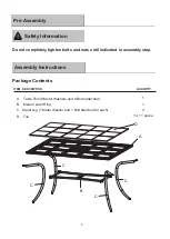 Preview for 13 page of Garden Oasis D71 M20350 Use And Care Manual