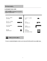 Preview for 5 page of Garden Oasis D71 M25792 Use And Care Manual