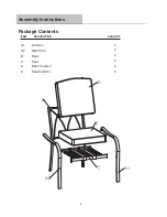 Preview for 6 page of Garden Oasis D71 M25792 Use And Care Manual