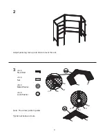 Предварительный просмотр 4 страницы Garden Oasis EAST POINT 5PC BAR SET Owner'S Manual