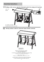 Preview for 11 page of Garden Oasis EMERY D71 M20355 Use And Care Manual