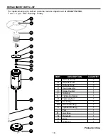 Предварительный просмотр 20 страницы Garden Oasis HLDS01-PCKM Owner'S Manual