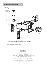 Предварительный просмотр 7 страницы Garden Oasis LONG BEACH D71 M20294 Use And Care Manual