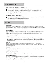 Preview for 3 page of Garden Oasis SC-K-429N-1S/6-G Use And Care Manual