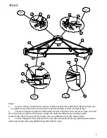 Предварительный просмотр 6 страницы Garden Oasis Steel Round Gazebo Owner'S Manual