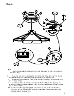 Предварительный просмотр 10 страницы Garden Oasis Steel Round Gazebo Owner'S Manual