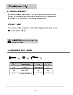 Preview for 5 page of Garden Oasis WICKER 08808305-0 Use & Care Manual