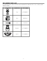 Preview for 7 page of Garden Oasis WISTERIA FOUNTAIN Owner'S Manual