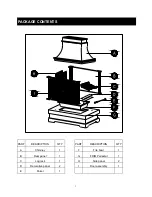 Preview for 3 page of Garden Oasis WOOD BURNING FIREPLACE Owner'S Manual