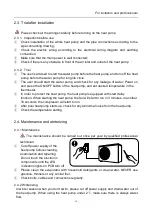 Preview for 14 page of Garden PAC InverTech GHD-150-0219 Installation And User Manual