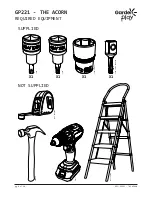 Предварительный просмотр 4 страницы Garden play GP221 Manual