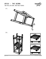 Предварительный просмотр 12 страницы Garden play GP221 Manual