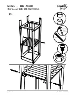 Предварительный просмотр 13 страницы Garden play GP221 Manual