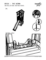 Предварительный просмотр 22 страницы Garden play GP221 Manual