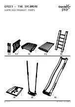 Предварительный просмотр 3 страницы Garden play THE SYCAMORE GP223 Manual