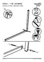 Предварительный просмотр 23 страницы Garden play THE SYCAMORE GP223 Manual