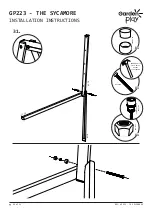 Предварительный просмотр 24 страницы Garden play THE SYCAMORE GP223 Manual