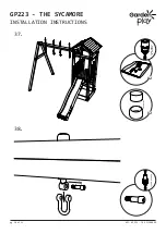 Предварительный просмотр 28 страницы Garden play THE SYCAMORE GP223 Manual