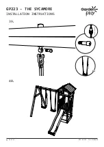 Предварительный просмотр 29 страницы Garden play THE SYCAMORE GP223 Manual