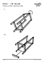 Предварительный просмотр 10 страницы Garden play The Willow GP222 Installation Instructions Manual