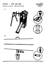 Предварительный просмотр 28 страницы Garden play The Willow GP222 Installation Instructions Manual