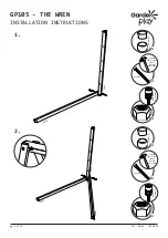 Preview for 5 page of Garden play The Wren GP105 Installation Instructions Manual