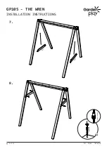 Preview for 8 page of Garden play The Wren GP105 Installation Instructions Manual