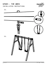 Preview for 10 page of Garden play The Wren GP105 Installation Instructions Manual