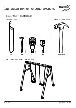 Preview for 11 page of Garden play The Wren GP105 Installation Instructions Manual