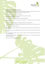 Preview for 4 page of Garden ResQ Grey Water Operating Manuallines