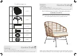 Preview for 1 page of Garden Trading CHRA05 Assembly Instructions