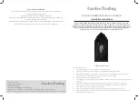 Garden Trading Fairford Installation Instructions preview