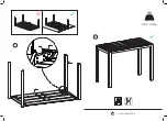 Предварительный просмотр 2 страницы Garden Trading Harlyn Bar Table Assembly Instructions