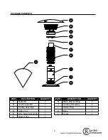Предварительный просмотр 4 страницы Garden Treasures Living PG169T-A Manual