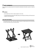 Preview for 3 page of Garden Treasures 0025834 Manual