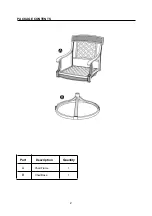 Preview for 2 page of Garden Treasures 0094818 Manual