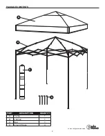 Предварительный просмотр 2 страницы Garden Treasures 0493709 Manual