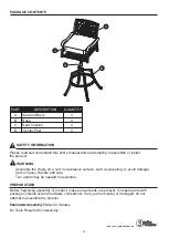 Preview for 2 page of Garden Treasures AC-K-022-2BR/4-V1 Manual