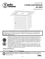 Preview for 20 page of Garden Treasures GAD1435L Instructions Manual