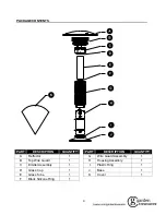 Предварительный просмотр 4 страницы Garden Treasures PG169T-C User Manual