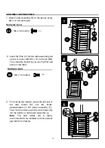 Предварительный просмотр 10 страницы Garden Treasures PG202H Manual