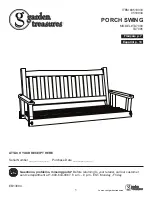 Preview for 1 page of Garden Treasures TA7004 Assembly Instructions Manual