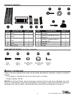 Preview for 2 page of Garden Treasures TA7004 Assembly Instructions Manual