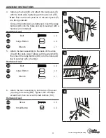 Preview for 4 page of Garden Treasures TA7004 Assembly Instructions Manual