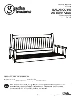 Preview for 7 page of Garden Treasures TA7004 Assembly Instructions Manual